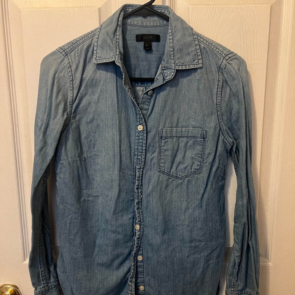 J crew denim shirt